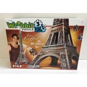 WREBBIT 3D Eiffel Tower Jigsaw Puzzle Standard NEW & SEALED